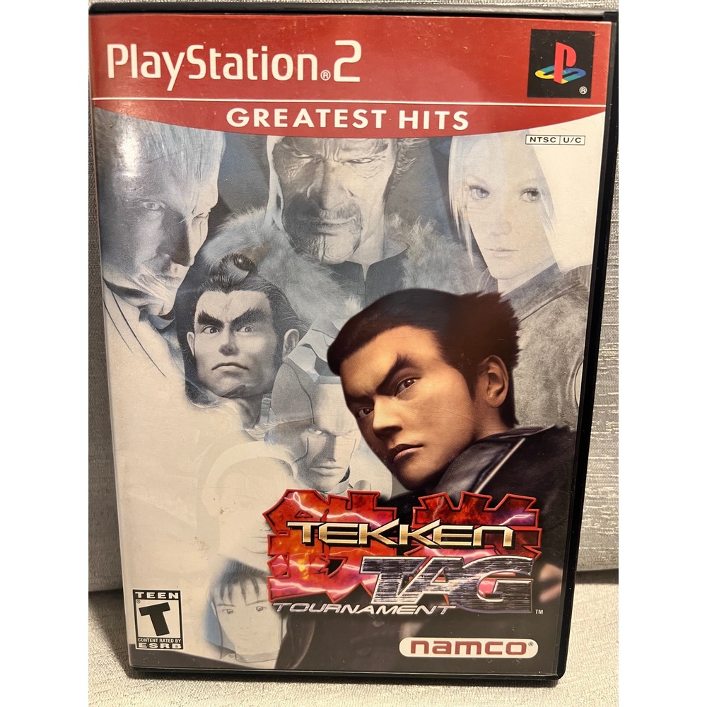 Tekken Tag Tournament Sony PlayStation 2 PS2 Greatest Hits Namco Fighting Game